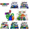 Adorable Rainbow Friends Duvet Cover Set Add Some Charm To Your Room