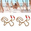 2PCS Swinging Tree Rope Nylon Tear Resistant Heavy Duty Easy Installation Hanging Tree Strap