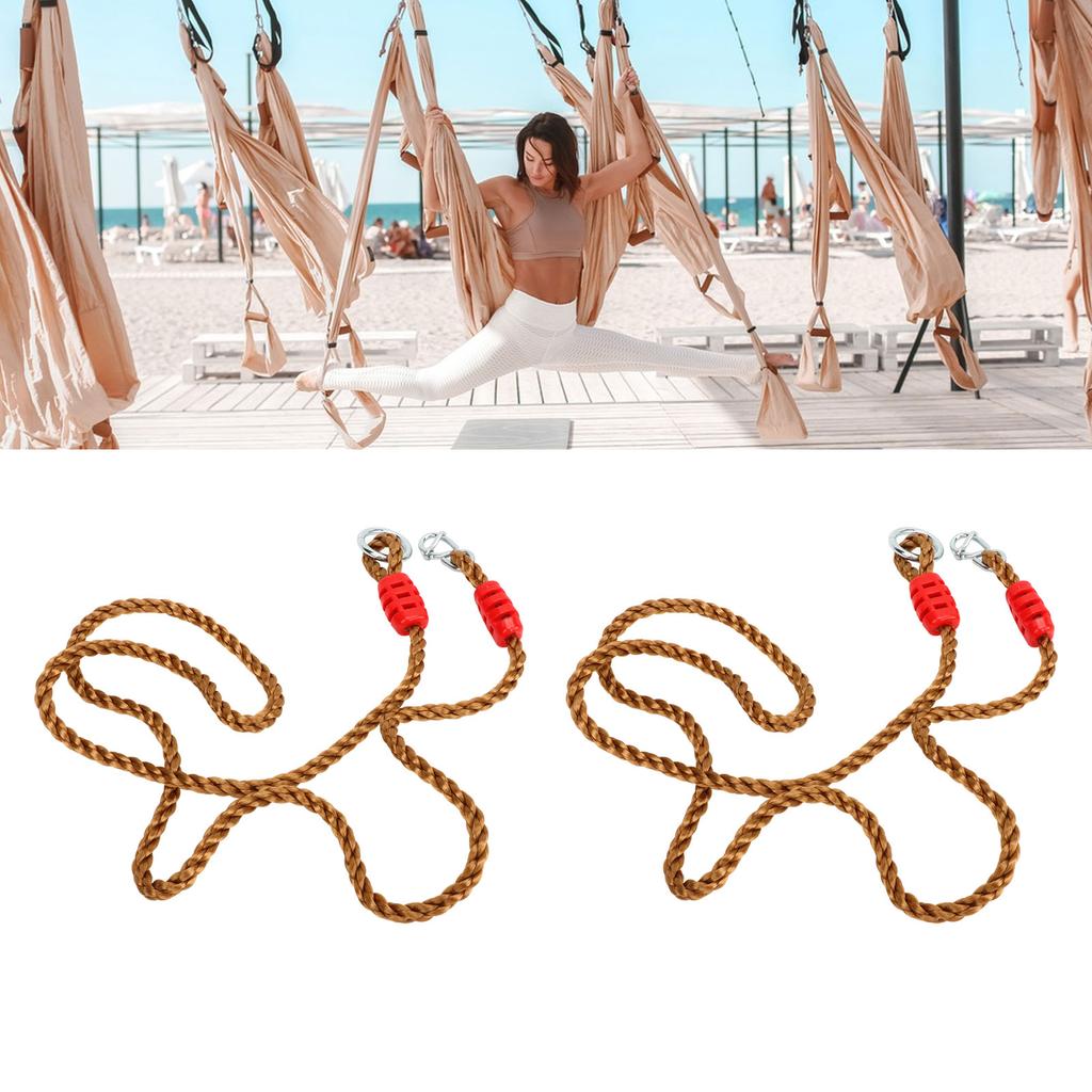 2PCS Swinging Tree Rope Nylon Tear Resistant Heavy Duty Easy Installation Hanging Tree Strap