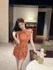 The New Chinese Dress 2026 Is Trending In Summer Women's Clothing. Small People Wear High Temperament, Unique and Beautiful Skirts.