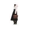 Longchamp Le Pliage Original Minimalistisch Pendler Logo Strukturiertes Nylon-Canvas und Leder Knödel-Tragetasche Klein Damen-Tragetaschen Ebenholz 1621089P81