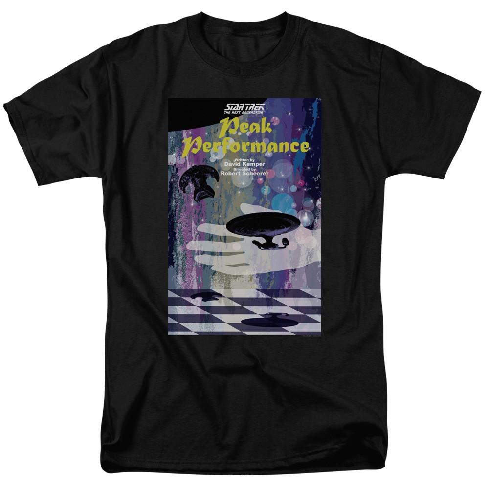 Star Trek - Tng Season 2 Episode 21 - Adult Unisex Short Sleeve T-Shirt - Black S