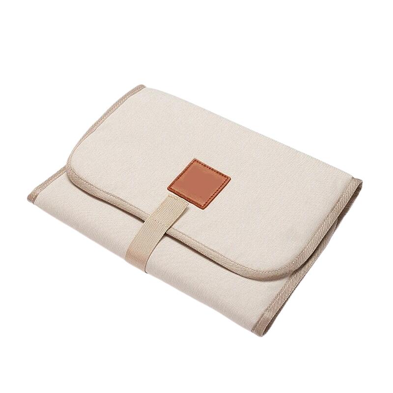 

Portable Diaper Changing Pad,Water-Proof Foldable Baby Changing Mat, Travel Diaper Change Mat For Baby бежевый