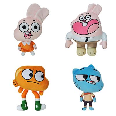 Die Welt von Gumball Plüschtier Cartoon Erstaunliche Welt Gumball Darwin Anais Süße Katze Hase Kuscheltier Puppe Kinder Geburtstag Weihnachten Geschenk