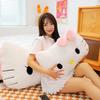 Cat pillow plush toy soft cute Hello Kitty doll girls bedside cushion pillow birthday gift