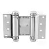2pcs Practical 3Inch Aligning Spring Hinges for Automatic Door Closing with 90 Degree Positioning In Elegant Finish