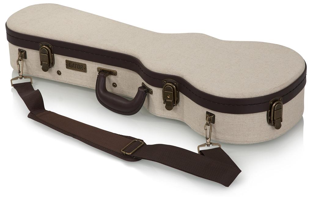 GATOR Journeyman Series Hard Case for Ukulele (GW-JM, UKE-CON) (Concert Size)