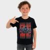 Skibidi Toilet T-Shirt | Klempnermann Jungen T-Shirt | Schwarzes Kinder Skibidi T-Shirt