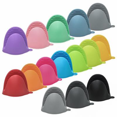 Oven Mitts Silicone Heat Resistant Pinch Mitts Cooking Pinch Grips Pot Holder Potholder for Kitchen Non-slip Glove Shark Clips