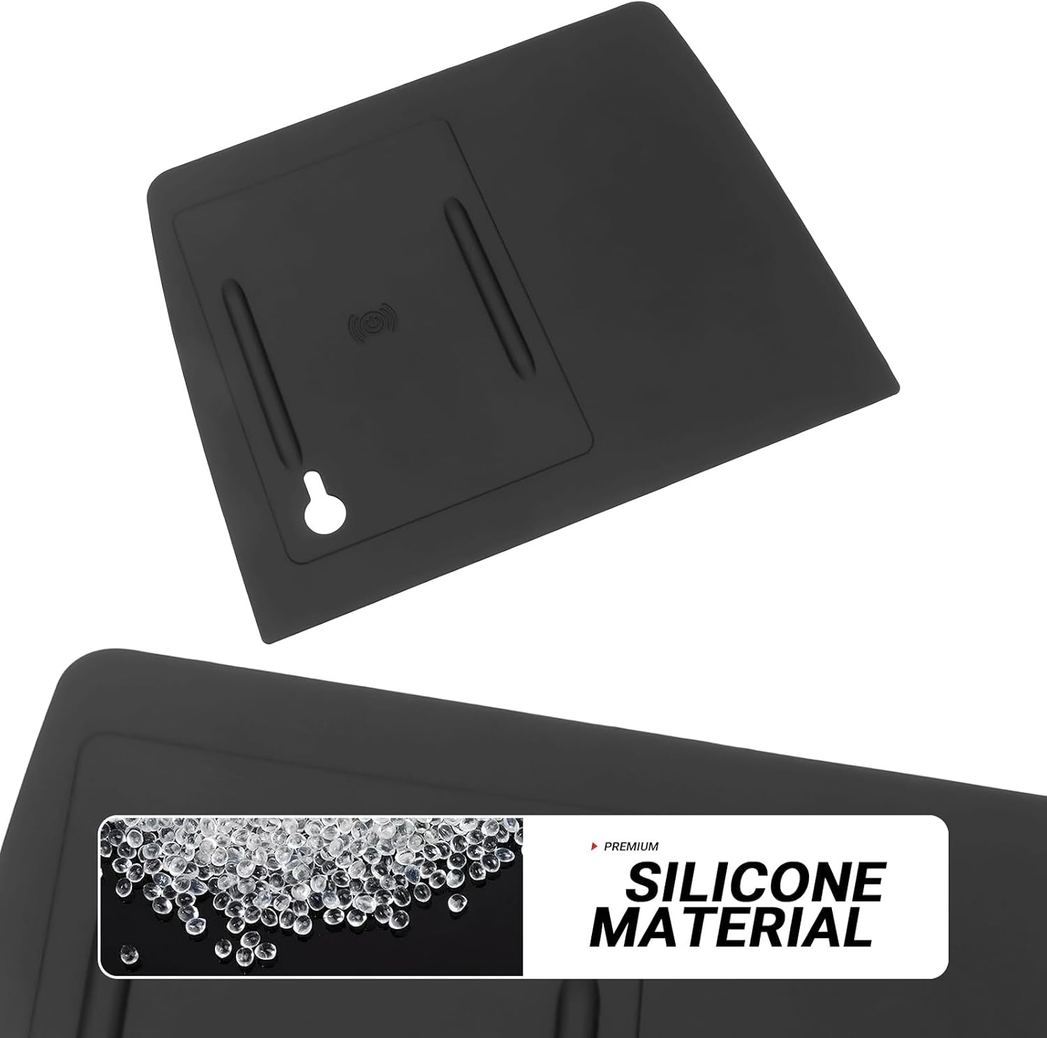 

Wireless Charging Anti-Slip Mat Compatible For Honda 2023-2026 Pilot Accessories Wireless Charging Mat For Indicator Light Port
