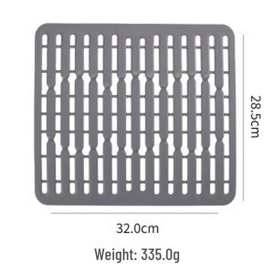 Heat-Resistant Wave Pattern Non-Slip Silicone Kitchen Mat