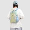 Schoolbag Outdoor Leisure Contrast Color Backpack 1011 New Korean Large Capacity Light Travel Mountaineering Backpack Sports School Bag