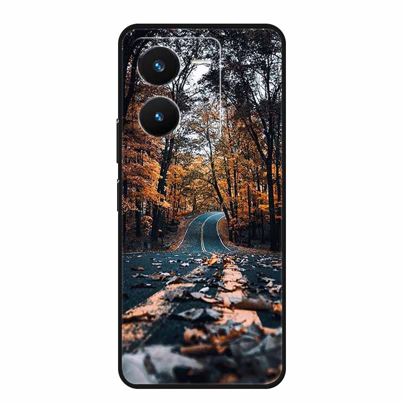 For Vivo IQOO Z8X Case Original Soft TPU Silicon Phone Back Cases for Vivo IQOO Z8 V2314A V2312A IQOOZ8x Protector Fashion Shell