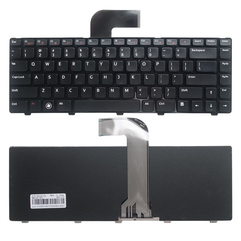 

Ru/SP for Dell N4110 Keyboard M4040 M4050 14vr M411r N4040 N4050 [New] (applicable/no backlight) Official standard