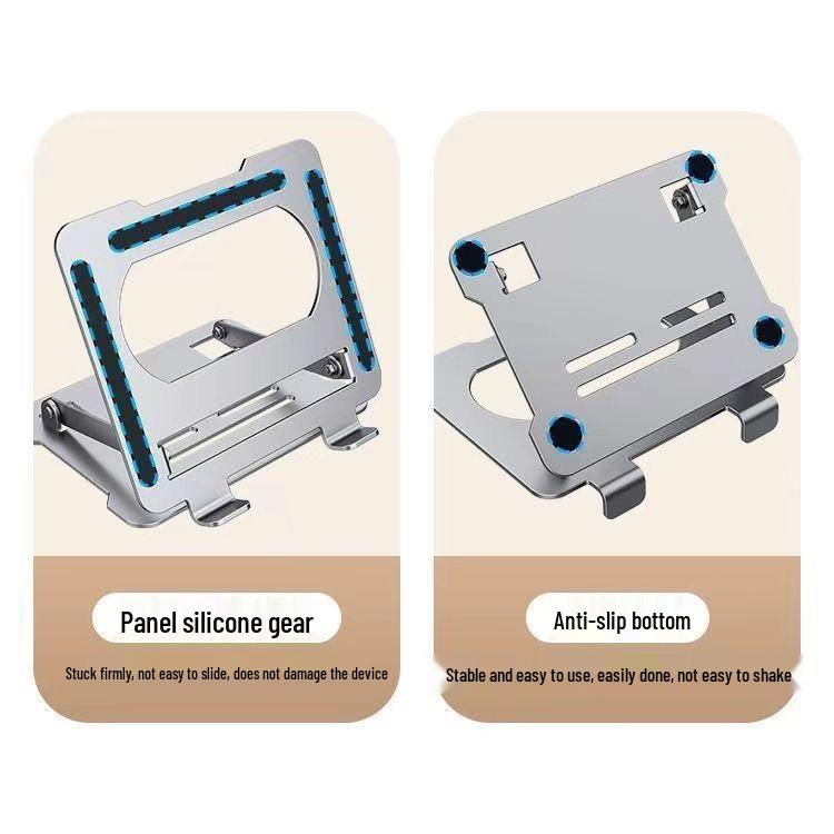 Soporte Elevador Ajustable y Plegable para Portátil y Monitor