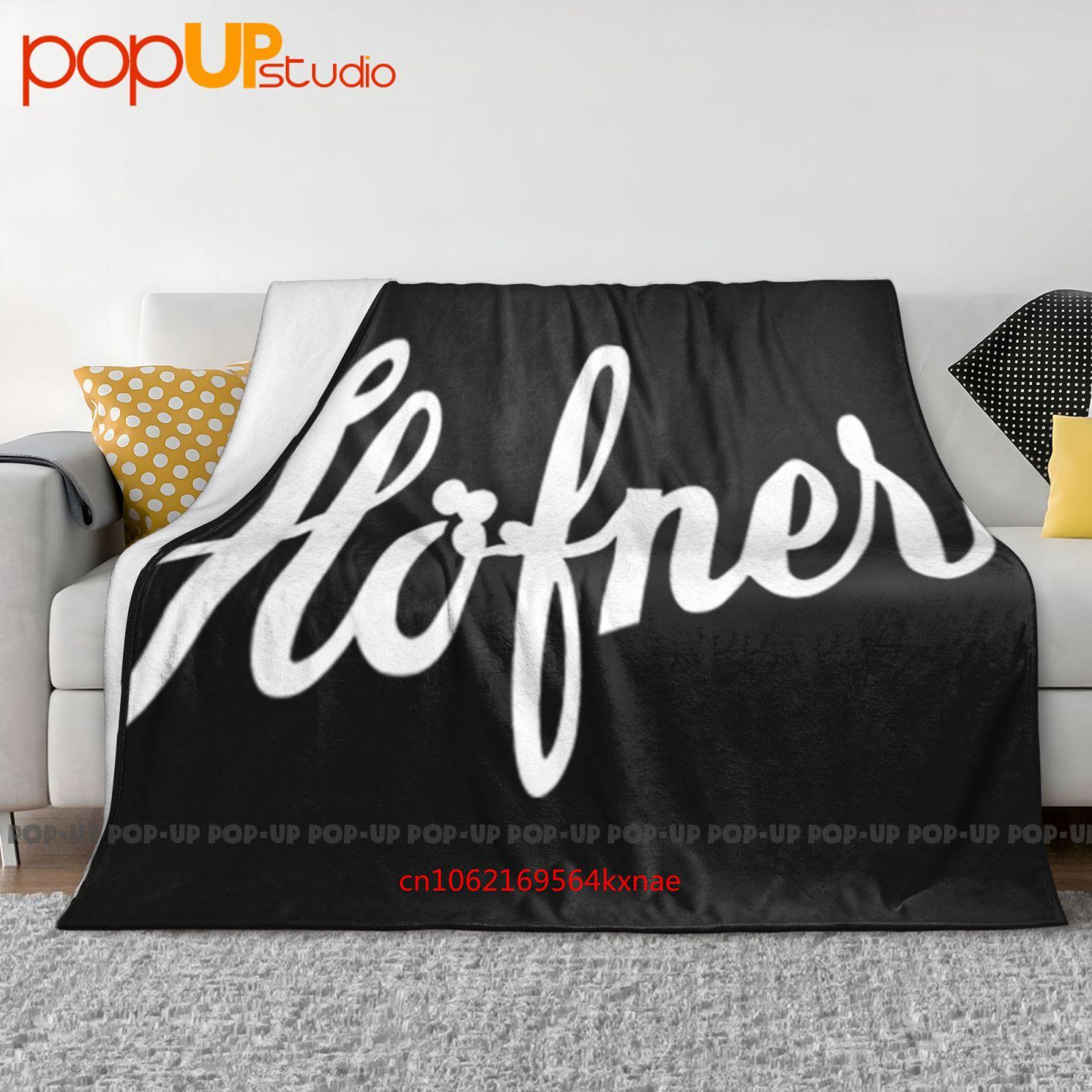 Hofner Guitar Music Logo Ultra-Soft Blanket Quilt Winter Sofa Cover Bed Covers 30x40in