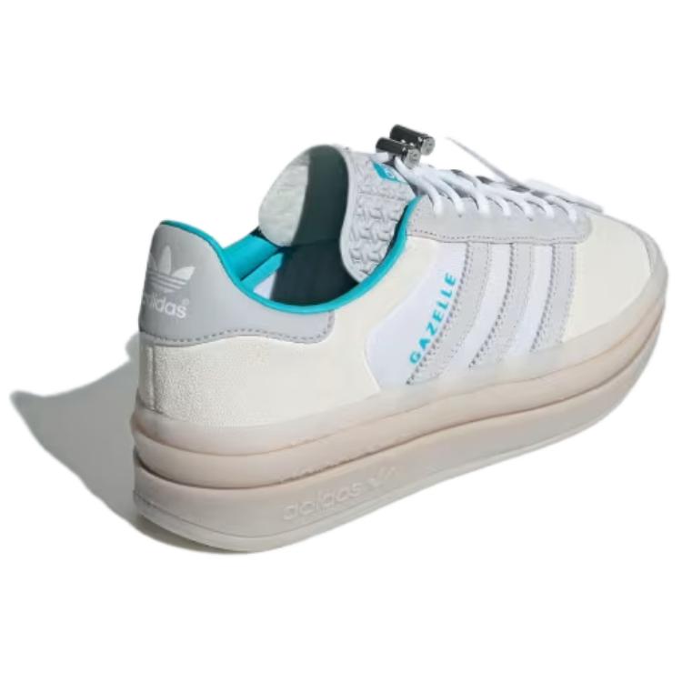 ORDINARY PEOPLE X Adidas  Gazelle Bold City of Seoul Pack - White Women Sneakers Cloud-White Light-Blue Light-Solid-Grey IH9992