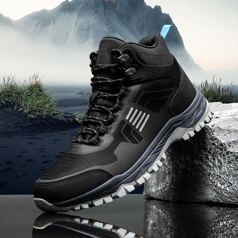 Winter Boot Men Outdoor Hiking Boots Suede High Top Trekking Men Rainproof Tactical Combat Military Boots Mountain Climbing for Men&women