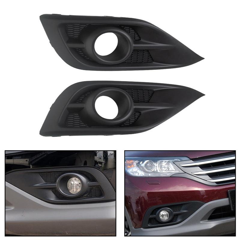 Lamp Hoods For Honda CRV CR-V 2012-2014 Front Bumper Fog Light Lamp Bezel Frame Trim Cover Left Or Right