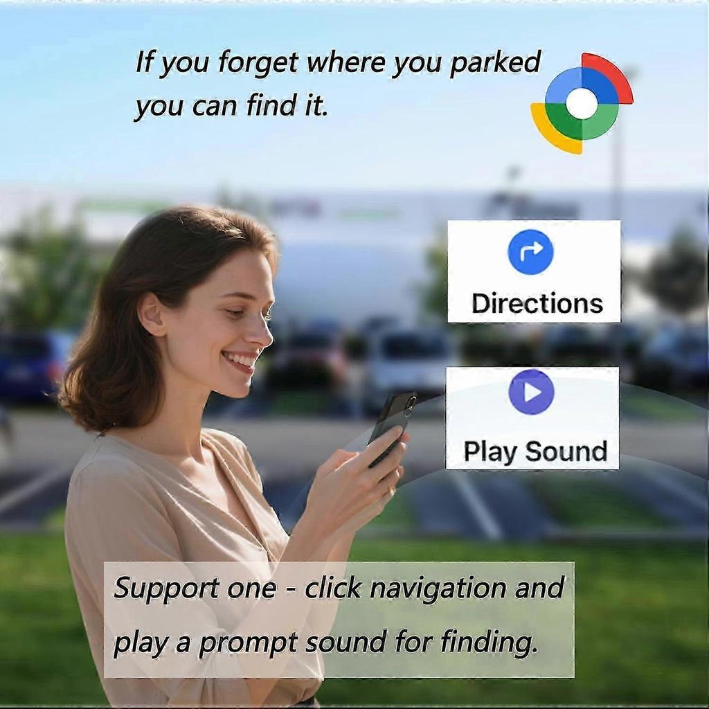 Android GPS Tracker with Magnetic Car Locator, IP67 Waterproof, 365Day Battery, No Subscription_siasd