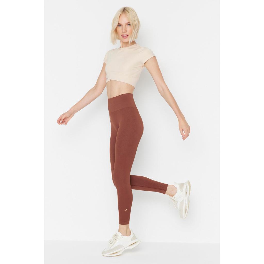 Lily - Blue Rise Waist Tights