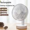 Kaxidaofu 6-Zoll USB Schreibtischventilator mit Oszillation