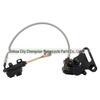 Off-road Motorcycle Rear Brake Assembly for M15 Axle, 50cc-100cc