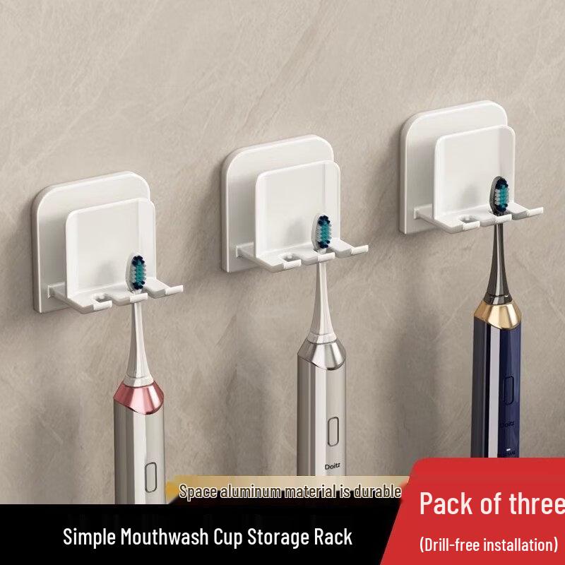 LIEI Wall-Mounted Toothbrush Holder