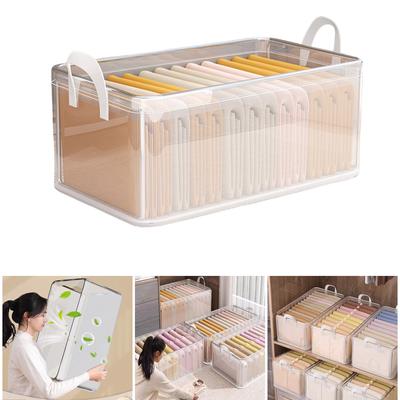 Multiple Sized Clear Storage PVC Storage Container Waterproof and Sturdy Accessory for Household Use Organization