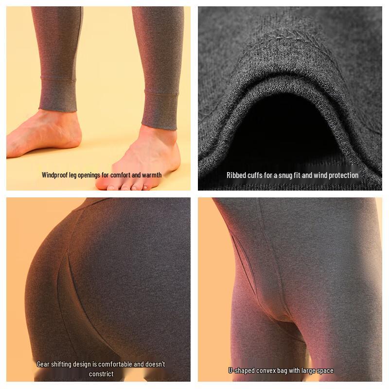 Herren Yaya 100% Baumwolle aus Xinjiang Thermounterhose Lang