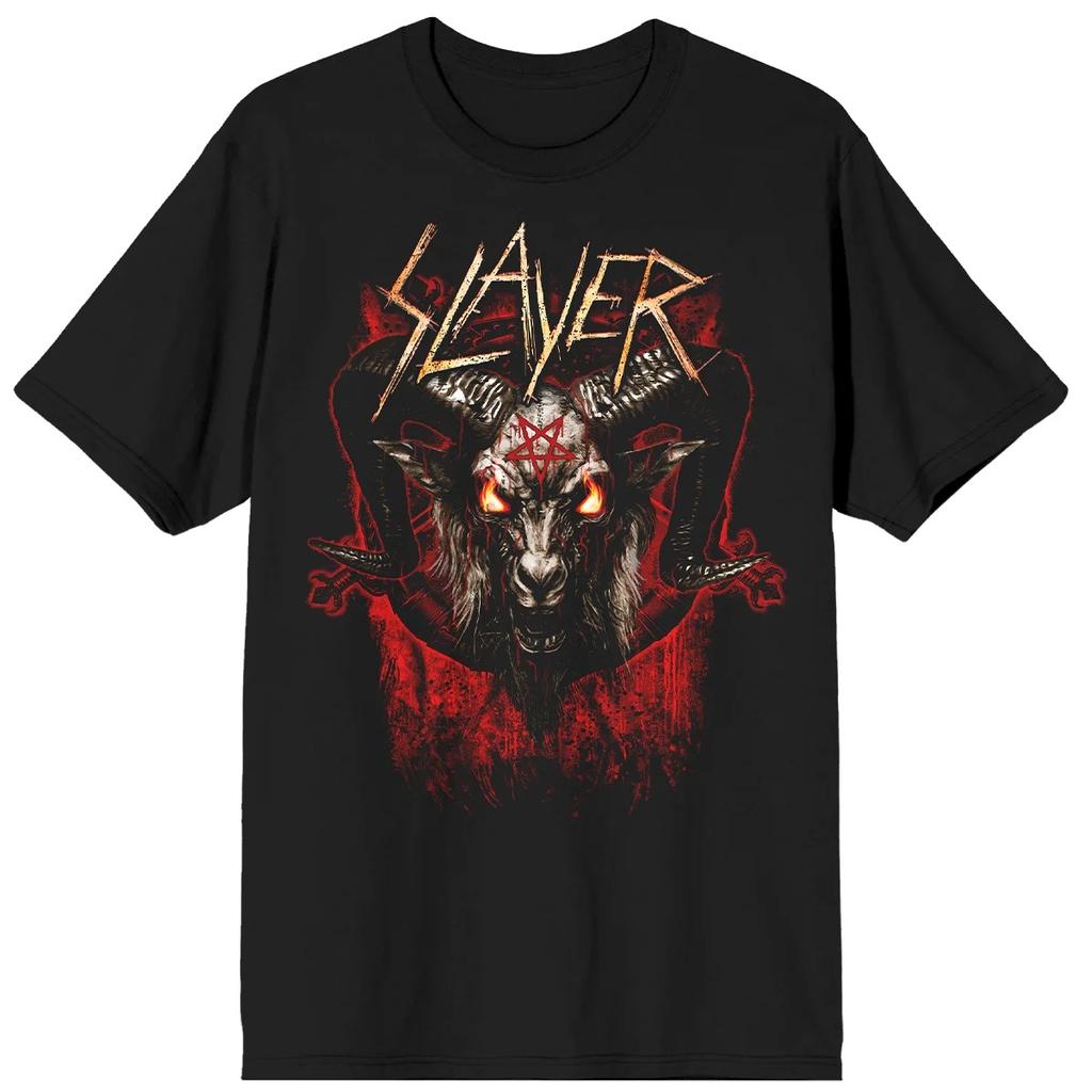 Slayer Minimalist Logo TShirt Iconic Thrash Metal Symbol Print 100 Cotton Tee Unisex for Slayer Fans Women And Tshirts