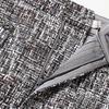 JESSIE Vintage Style Split Hem Commuter Skirt