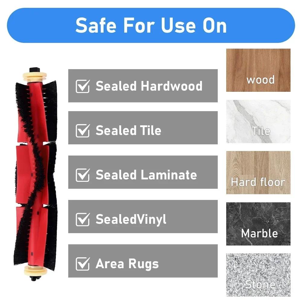 Roller Side Brush HEPA Filter Mop Cloth For Roborock S5 S50 S51 S52 S55 S6 S6 Pure S6 MaxV T6 T7 E4 E5 Vacuum Cleaner Part