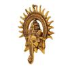 Metal Ganesh Wall Hanging for Wall Decor Festival Home Decor Pooja Room Temple Gift