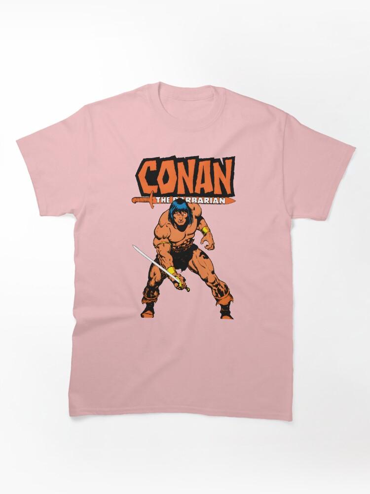 Conan the Barbarian The Barbariann Comic Art Classic Unisex T-Shirt