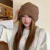 Retro hollow headgear women's summer thin breathable loose face small versatile pile hat tide