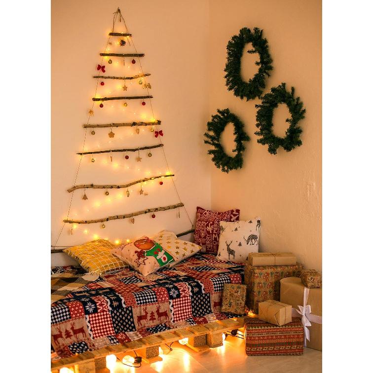 Minetom 6 Pack Battery Operated LED Fairy Lights for Christmas Decor
