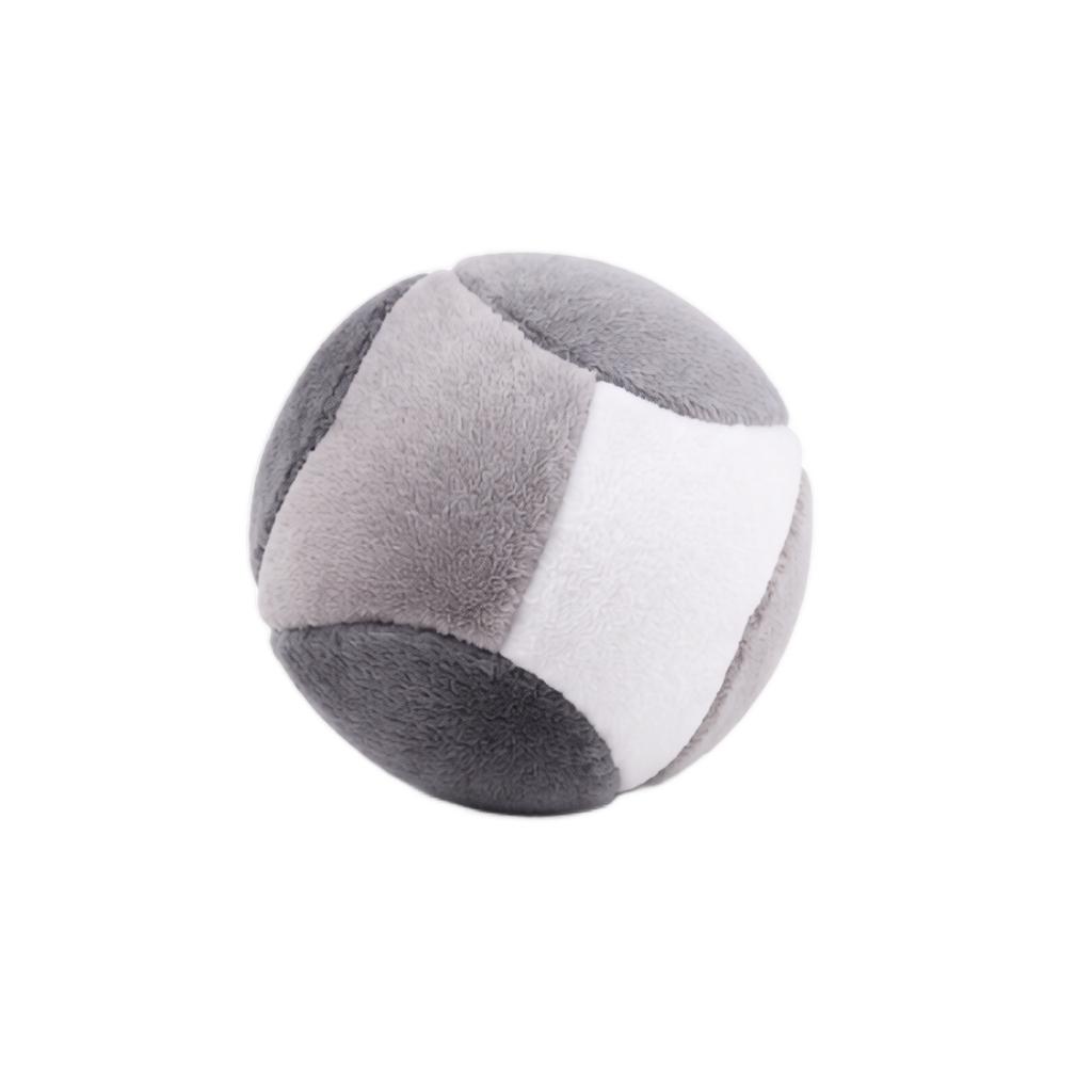 Weicher Plüsch Mehrpanel-Ball Langlebiges Leichtes Kuscheltier Geeignet für Indoor-Spiel und Sensorische Aktivitäten für Kinder und Haustiere