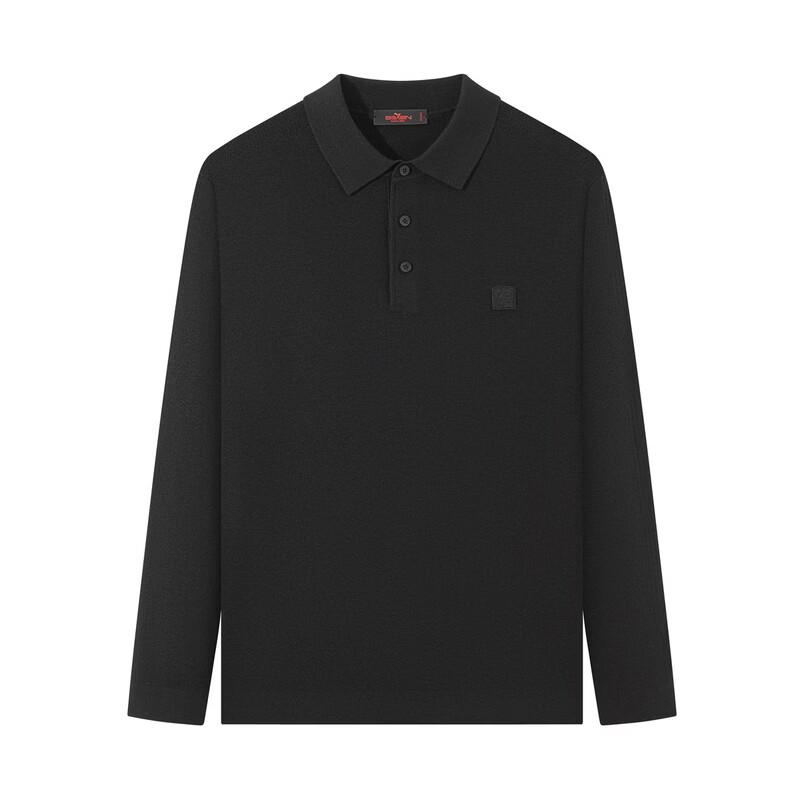 Seven Men's Wool-Blend Machine-Washable Casual Sweater