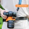 Camera Waist Strap with Double Elastic Security, Adjustable for Various Camera Types, Nylon Crafted