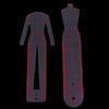1 Set Women Fashion Drawing Ruler Figure Drawing Template for Fashion Design Fashion Sketch Template Female