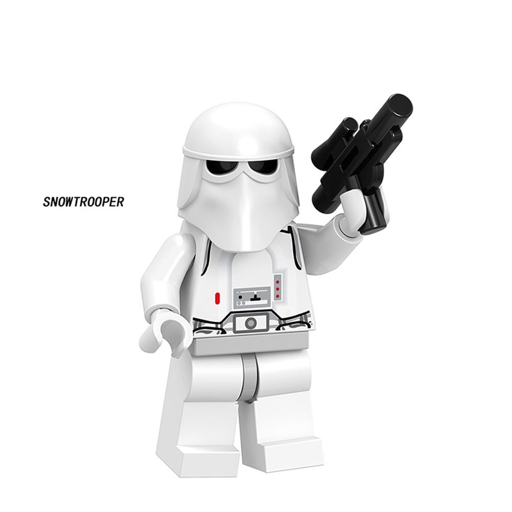 Minifigures Building Block Toys Star Wars Rey Snowtrooper Building Block Toys For Children Gifts