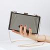 White Square Bag Small Luxury Brand Messenger Wedding Clutches Purses and Handbags Acrylic Crossbody Designer Bags Wholesale
