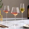 Nordic Light Luxury Golden Wine Glasses Burgundy Glass Goblets Home Whiskey Glasses Barware Showroom Wine Cabinet Decoration
