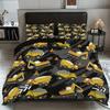 Manufacturer Bed Three-Piece Set Cartoon Construction Vehicle Children And Boys Quilt Cover Pillowcase Quilt Cover Bedding 3-Piece Set