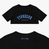 2025 Summer Boys Kids Baseball Printed Cotton T-Shirt Breathable Loose Sweat Absorbing Backstop Youth T-Shirt Fashion Top