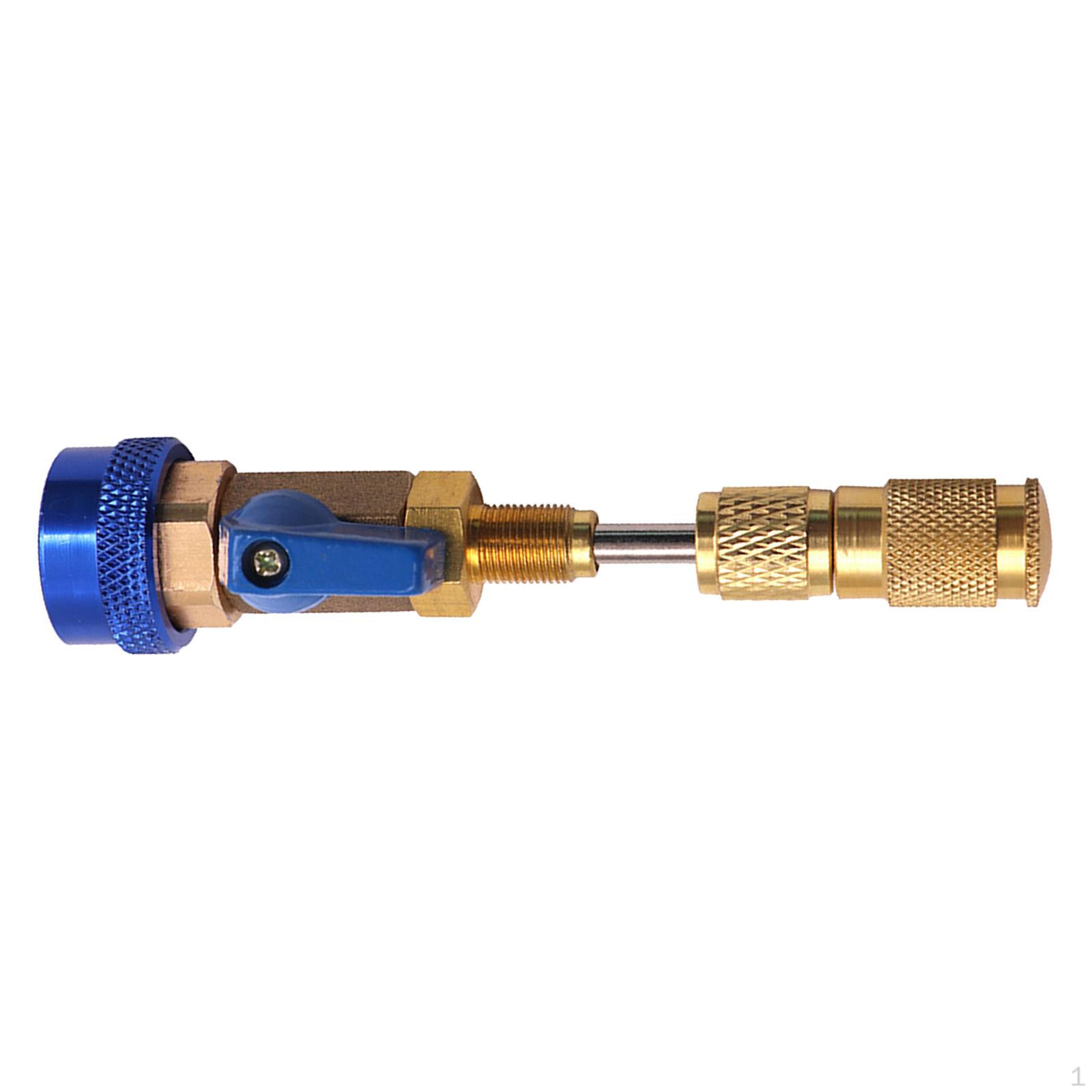 

Air Conditioning R134 Installer Adjustable Tool, for Automotive Vehicles Cars Household. Low Pressure Blue