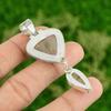 Daughters Day Sale Pear Natural Golden Rutile 925 Silver Mother Pendant Jewelry