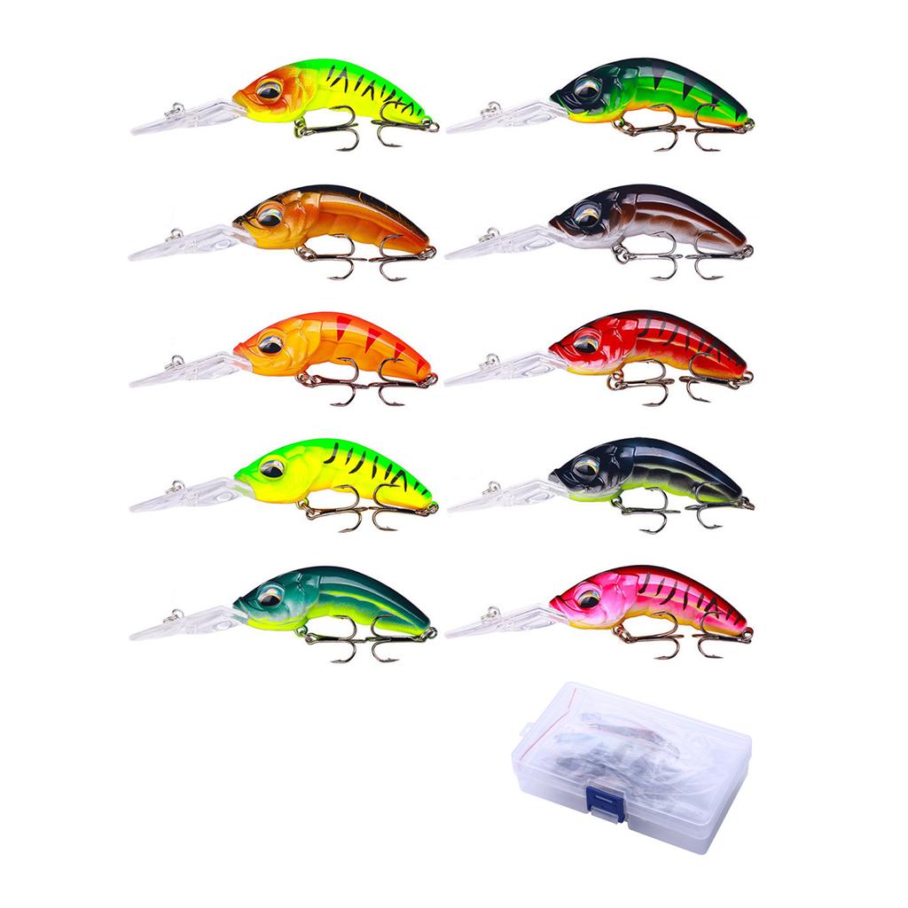 103mm Fishing Lures Mini Wobbler Fishing Lures Artificial Hard Baits Crankbait Bass Fishing Tackle Spinner Fishing Lures