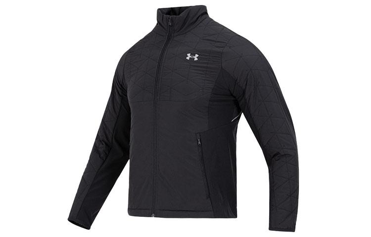 Under Armour Puffer Jackets Men s Black Stand Collar Moderate Other 1364642-002 M